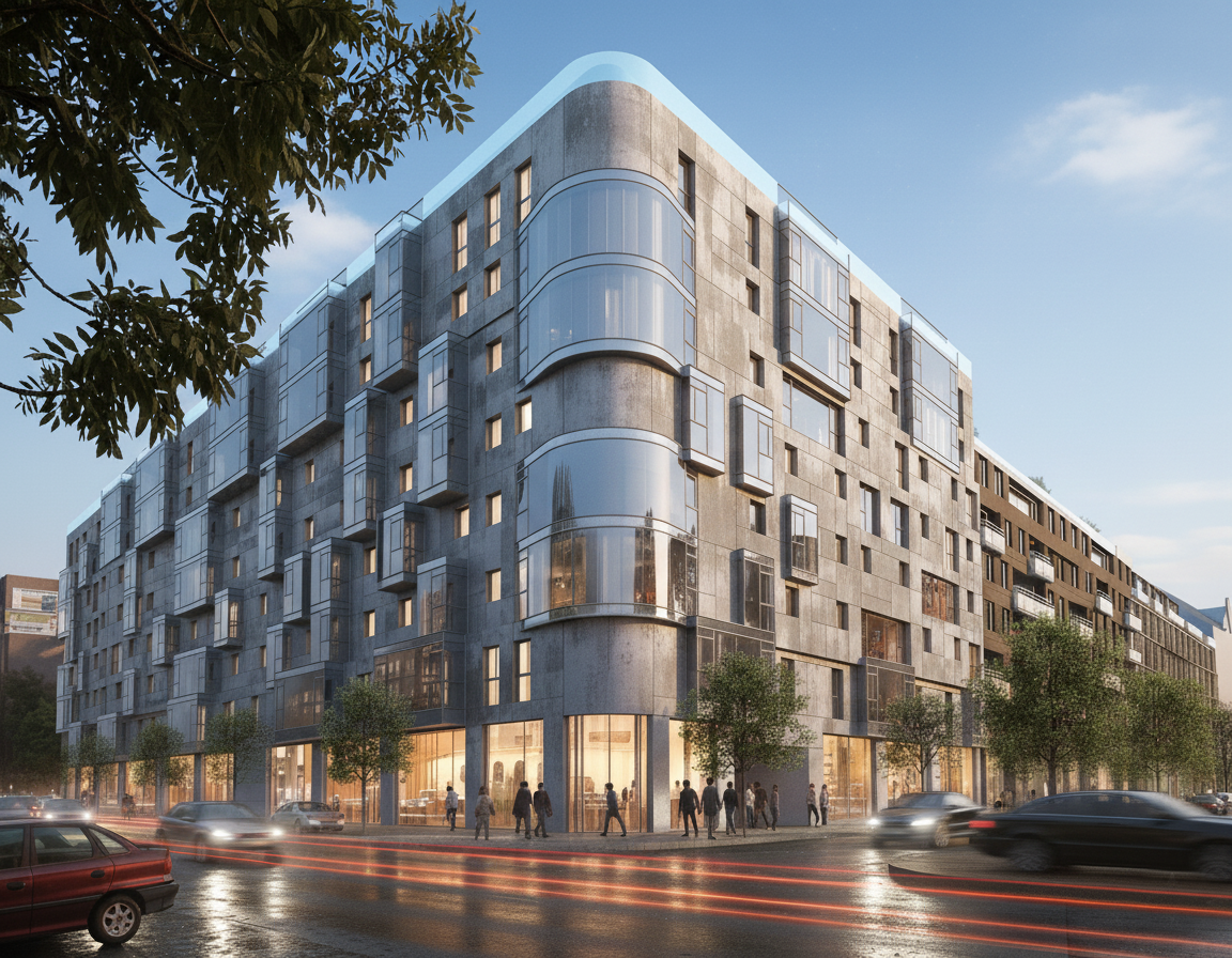 Edificio de Apartamentos, Locales Comercial y Garajes